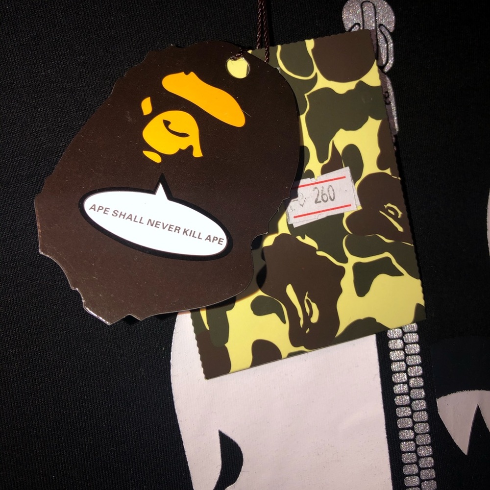 SOLD!!!! BAPE A Bathing Ape X Mastermind Black - Picture 7 of 14